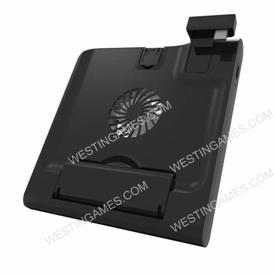 Base bracket Dock with adjustable stand and Cooling Fan for Steam Deck