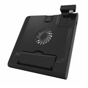 Base bracket Dock with adjustable stand and Cooling Fan for Steam Deck