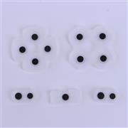 Complete Conductive Rubber Pad Set for ps4 DualShock 4 Controller JDM-050/055 (5Pcs Set)