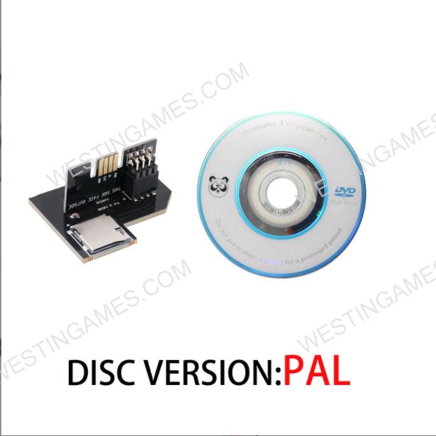 Gamecube NGC SD2SP2 PRO Card Reader for SD Load SDL Micro SD Card TF Card Adapter+CD Pal