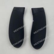 Anti Slip Handle Side Cover Rubber Grip For Xbox Series Controller Gamepad Rear Shell Right /Left Back Panels - Black