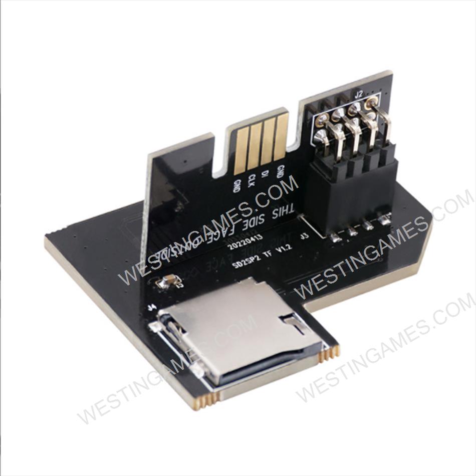 NGC SD2SP2 PRO Game Console Card Reader Card Replacement SDLoad SDL Micro Slot Accessories
