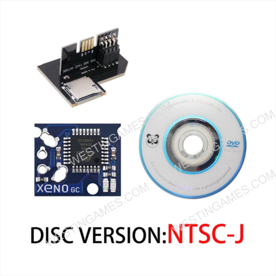 Gamecube NGC SD2SP2 PRO Card Reader for SD Load SDL Micro SD Card TF Card Adapter+XENO+CD NTSC-J