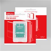MX4SIO SIO2SD MicroSD TF Card Adapter Transparent Reader Memory Card Program for PS2 Game Consoles Clear