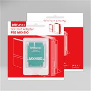 MX4SIO SIO2SD adaptateur de carte MicroSD TF lecteur Transparent programme de carte mémoire pour Consoles de jeu PS2 clair