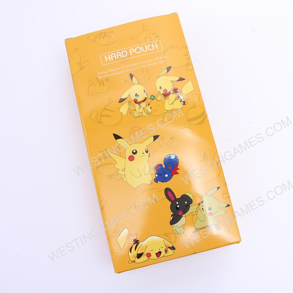 New Deluxe Yellow Travel Carrying Pouch Case for Nintendo Switch - Pokemon B