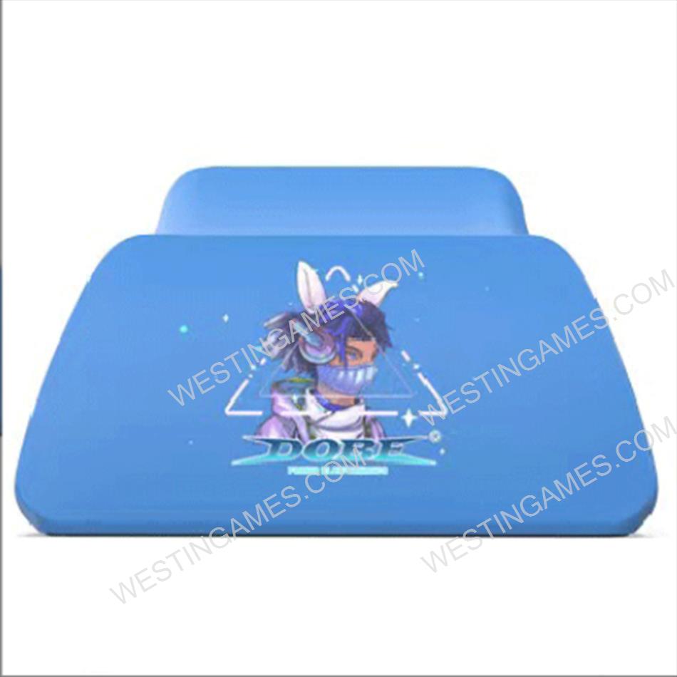 Cartoon Stand Holder Gamepad Accessories Command Support Remote Control Joystick For PS5 Playstation 5 Controller - Blue