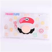 Soft Clear tpu+PC Grip Case and Ergonomic Shock-Absorption Flip Cover for switch OLED - Mario 03