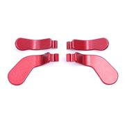 4 Paddles Buttons Set Replacement Parts for XBOX ONE Elite 1 and 2 Controller Red