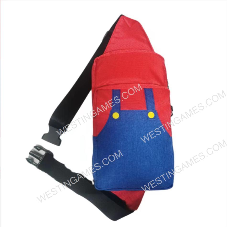 Fashion Backpack Travel Bag Holds for NS Switch oled and Lite - Mario Limited Edition