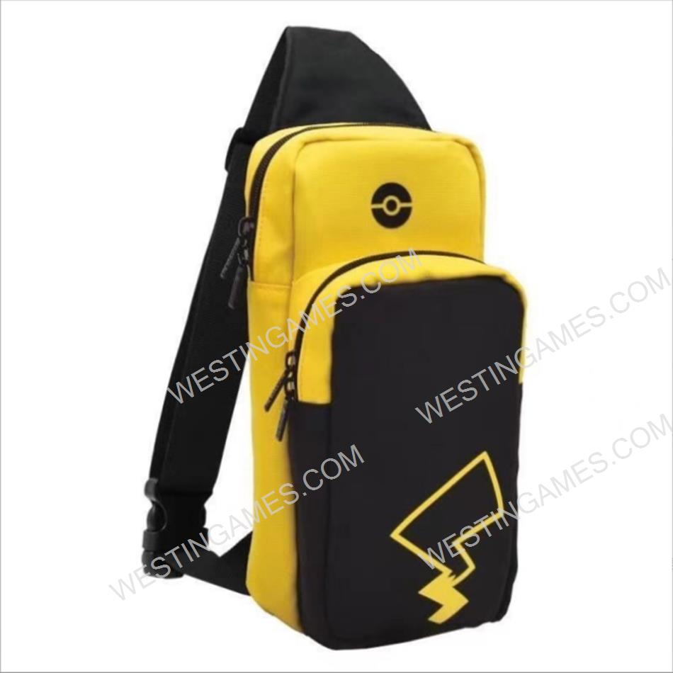 NEW Fashion Backpack Travel Bag Holds for NS Switch oled and Lite - Pikachu