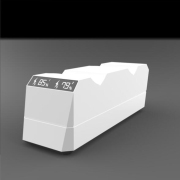 Dual Charging Fast Charger Dock Station with LED Screen for PS5 Controller White