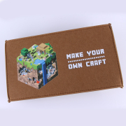 Brown Grey Horizontal Protective Dust Prevent Cover Sleeve for XBOX Series S Console - Minecraft 03