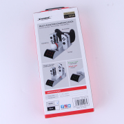 TNS 19035 Charging Dock pro Charger Station 8 in 1 For Nintendo Switch OLED Joypad White 02