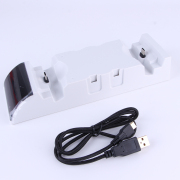 TNS 19035 Charging Dock pro Charger Station 8 in 1 For Nintendo Switch OLED Joypad White 06