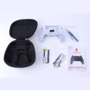 4 Back Button Plus Programmable User-defined Mapping Three Gear Continuous Transmission Rear Key For PS5 BDM-010/020 Gamepad Controller White 04