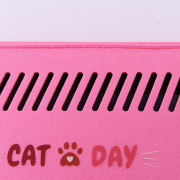 Pink Protective Dust Prevent Cover Sleeve for Switch and Oled Console - Cute Cat 06