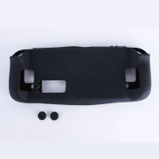 Game Console Case Soft Silicone Protective Cover Anti-Scratch Shockproof with Analog Grip for Steam Deck - Black 02
