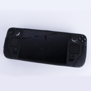 Game Console Case Soft Silicone Protective Cover Anti-Scratch Shockproof with Analog Grip for Steam Deck - Black 03