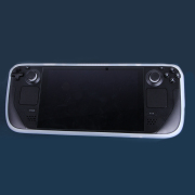 Comfortable PC Frame + tpu Grip Case and Ergonomic Shock-Absorption Cover for Steam Deck Clear 03