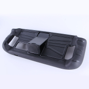 Comfortable PC Frame + tpu Grip Case and Ergonomic Shock-Absorption Cover for Steam Deck Black 02
