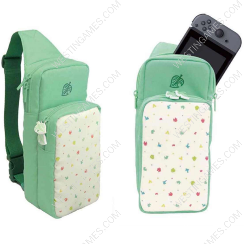 NEW Fashion Backpack Travel Bag Holds for NS Switch oled and Lite - Animal Crossing