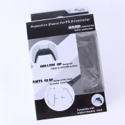 Thin Transparent Crystal Protecting Cover Case Support Charging Dock for PS5 Controller