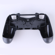 Rear Back Controller Cover Case Replacement for PS4 JDM-001 Black