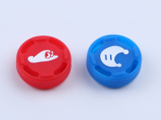 2in1 Super Mario Odyssey Thumb Grips Analog Caps Silicone Rubber For NS Switch Joy-con