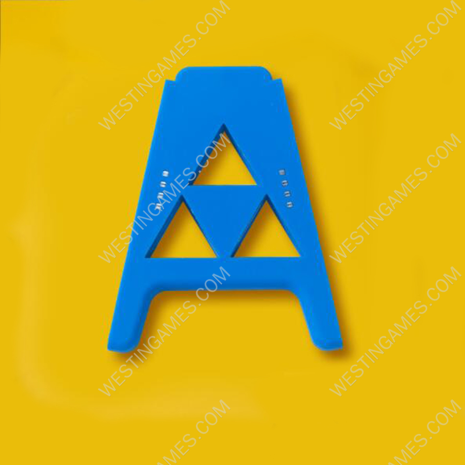 Zelda Theme Base Grip Handle Holder Support Charging for Switch Joycon Blue