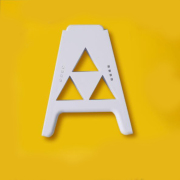 Zelda Theme Base Grip Handle Holder Support Charging for Switch Joycon White