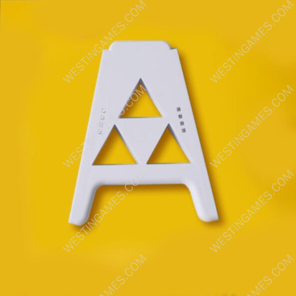 Zelda Theme Base Grip Handle Holder Support Charging for Switch Joycon White