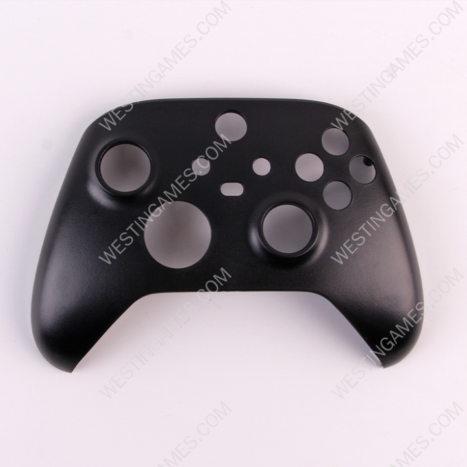 Front Shell Glossy Top Faceplate Mod Parts for XBOX Series Controller - Black