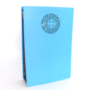 Replacement Housing Case Faceplate Cover with Vented Circle Design for PS5 HUD System - Light Blue 02