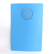 Replacement Housing Case Faceplate Cover with Vented Circle Design for PS5 HUD System - Light Blue 05