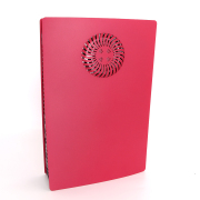 Replacement Housing Case Faceplate Cover with Vented Circle Design for PS5 HUD System - Cosmic Red 02