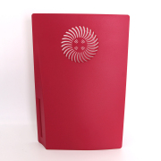 Replacement Housing Case Faceplate Cover with Vented Circle Design for PS5 HUD System - Cosmic Red 03