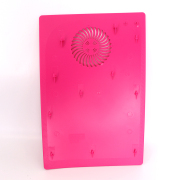Replacement Housing Case Faceplate Cover with Vented Circle Design for PS5 HUD System - Pink 04