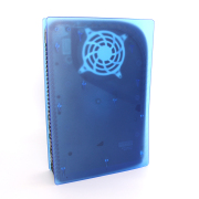 Replacement Housing Case Faceplate Cover for PS5 UHD System - Clear Blue 02
