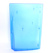 Replacement Housing Case Faceplate Cover for PS5 UHD System - Clear Blue 03