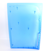 Replacement Housing Case Faceplate Cover for PS5 UHD System - Clear Blue 04
