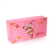 Pink Protective Dust Prevent Cover Sleeve for Switch and Oled Console - Cute Cat