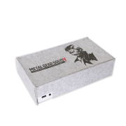 Light Grey Horizontal Protective Dust Prevent Cover Sleeve for XBOX Series S Console - Metal Gear
