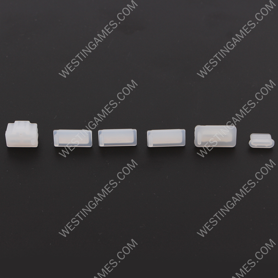 Dust-Proof Mesh Plug Kit for Playstation 5 PS5 DE/HUD Console - White