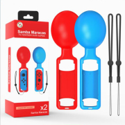 Music Sandhammer Grip JOYCON Left and Right Hand Sense Game Grip JYS-NS251 for Switch and OLED Red and Blue