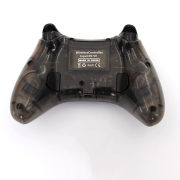 Wireless Game Controller RGB Glare Game Hand Joystick Computer and Phone Game Controller for Switch PS3/PC Transparent Black 03