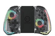 Joypad Transparent Wireless six-axis Joy Controller Gamepad Joy wireless Gamepad Motion Control RGB Light KS40 For Nintend Switch OLED