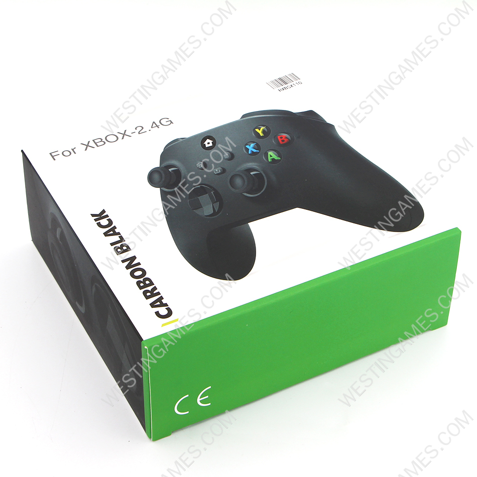 Wireless Game Joysticks Controller with 2.4G Adapter Receiver For Xbox Series X/S Console Windows PC - Black