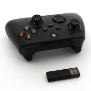 Wireless Game Joysticks Controller with 2.4G Adapter Receiver For Xbox Series X/S Console Windows PC - Black 05