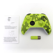 Wireless Game Joysticks Controller with 2.4G Adapter Receiver For Xbox Series X/S Console Windows PC - Camouflage Yellow 06